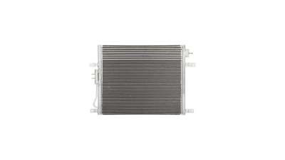Condensator climatizare Jeep Grand Cherokee, 06.2003-09.2005, motor 2.7 CRD, 120 kw diesel, cutie automata, full aluminiu brazat, 580 (530)x460x22 mm, condensor cu racitor ulei
