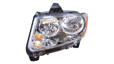 Far Jeep Grand Cherokee (Wk2) 07.2010-07.2013, Stanga, tip bec H11+Hb3, reglaj manual, Varianta pentru SUA, SAE, TYC, 55079379AC, 55079379AD