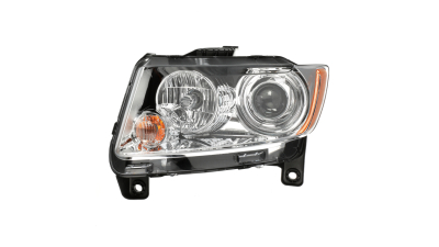 Far JEEP GRAND CHEROKEE (WK2), 07.2010-07.2013, partea Stanga, TYC, Tip=USA; tip bec D1S+HB3+W5W+WY21W; electric; argintiu; fara bec descarcare; fara ballast; cu motor; xenon