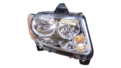 Far Jeep Grand Cherokee (Wk2) 07.2010-07.2013, Dreapta, tip bec H11+Hb3, reglaj manual, Varianta pentru SUA, SAE, TYC, 55079378AC, 55079378AD
