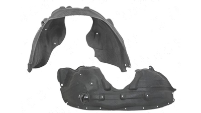 Carenaj aripa interioara, aparatori noroi Jeep Grand Cherokee (Wk2), 07.2010-07.2013, fata, Stanga, LAREDO, Limited, Overland, PET