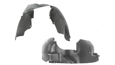 Carenaj aripa interioara, aparatori noroi Jeep Grand Cherokee (Wh), 2007-07.2010, fata, Dreapta, polipropilena (PP/PPE)