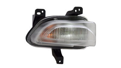 Lampa semnalizare fata cu Proiector de zi , Daytime running Jeep Renegade (Bu), 09.2014-, fata, Dreapta, P21W+PY21W+W5W; fara suport becuri; omologare: ECE/SAE, DEPO