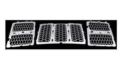 Grila radiator Jeep Grand Cherokee (Wl), 04.2013-, crom, 68143075AB, 34T105-4 Model SUMMIT