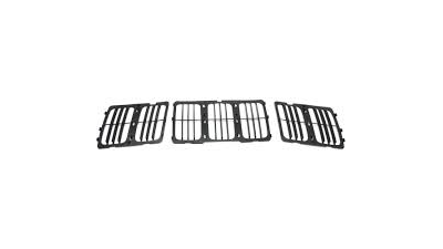 Grila radiator Jeep Grand Cherokee (Wl), 04.2013-, negru, 68143073AC, 34T105 Model LAREDO / LTD