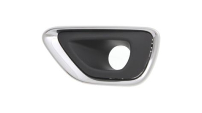 Grila bara fata Jeep Grand Cherokee (Wl), 04.2013-, Stanga, 68143079AB, 34T127-1 cu locas pentru proiectoare,insertie crom