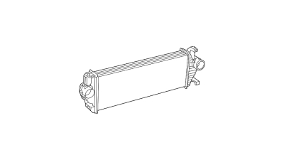 Intercooler Jeep Grand Cherokee (WK2), 01.2010-, motor 3.0 CRD 140/184kw, diesel, cutie automata, cu/fara AC, aluminiu brazat/plastic, 650x218x64 mm, 
