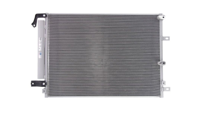 Condensator climatizare Jeep Cherokee (KL), 09.2013-, motor 2.0 CRD, 103 kw diesel, cutie automata, full aluminiu brazat, 645 (600)x455 (440)x16 mm, cu uscator si filtru integrat