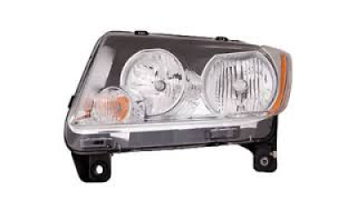 Far Jeep Compass (Pk), 03.2011-2013, Jeep Patriot (Pk), 2011-2013, Manual, tip bec H11+HB3, omologare SAE, 68088869AA; 68088869AB; 68088869AC, Stanga