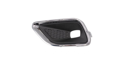 Grila bara fata JEEP CHEROKEE, 09.2018-, fata, partea stanga, cu gaura pentru lampa de ceata; lateral