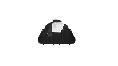Scut motor JEEP RENEGADE (BU), 09.2014-, Fiat 500X, 04.2015-, fata, polipropilena; cu capac aluminiu