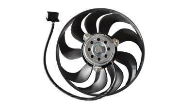 GMV radiator Electroventilator Skoda Fabia 6Y 2000-2007, Seat Cordoba Ibiza Vw Polo 9N 2001-2005, Fox (benzina) , 290mm 90W 2pini