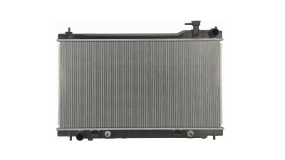 Radiator racire Infiniti G, 08.2002-10.2008, G35, motor 3.5 V6, 195/210/222 kw, benzina, cutie automata, cu/fara AC, 738x400x16 mm, aluminiu brazat/plastic, 