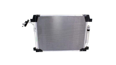 Condensator climatizare Infiniti M/Q70, 03.2010-, motor 3.7 V6, 235 kw benzina, cutie automata, full aluminiu brazat, 645 (600)x485 (460)x16 mm, cu uscator filtrat