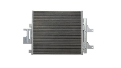 Condensator climatizare Jaguar XJ (X351), 04.2015-, motor 3.0 d, 221 kw diesel; XJ (X351), 05.2012-, 2.0 T, 177 kw benzina, full aluminiu brazat, 527(490)x447(432)x16 mm, cu uscator si filtru integrat