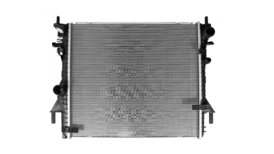 Radiator racire Jaguar XK (X150), 01.2009-07.2014, XKR/XKR-S/XKR 75, motor 5.0 V8 Compressor, benzina, cutie manuala/automata, cu/fara AC, 570x509x25 mm, Behr-Hella, aluminiu brazat/plastic 