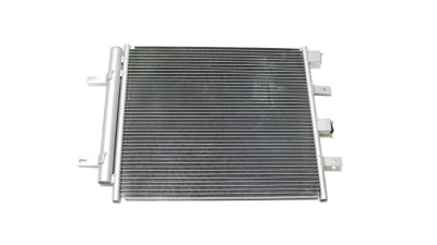 Condensator climatizare Jaguar S-Type R, 1999-2007, motor 4.2 V8, 294 kw benzina, full aluminiu brazat, 530 (490)x450x16 mm, cu uscator si filtru integrat