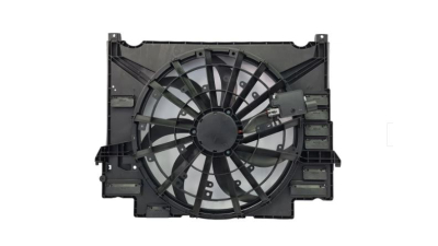 Ventilator radiator GMV SRL, JAGUAR F-PACE, 2016- motorizari 2.0 d; 3.0 V6 Supercharged, 400 W; 505 mm; 4 pini, cu modul de control electronic