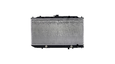 Radiator racire Honda Civic/Crx, 1988-1991, Honda Shuttle, 1988-1995, Motorizare 1, 3 55kw; 1, 4 66kw; 1, 5 52kw; 1, 6 80/81/90/96 Benzina, cutie Automata, tip Toyo; diametru intrare/iesire 28/28mm, dimensiune 658x325x16mm, Cu lipire fagure prin bra