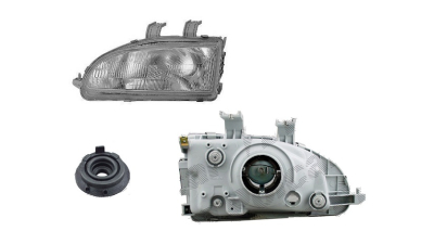 Far Honda Civic Hatchback/Coupe (Eg/Ej), 10.1991-12.1995; Civic Sedan (Eg/Eh9), 10.1991-10.1995, fata, Stanga, H4; manual, DEPO
