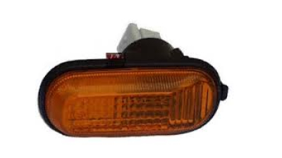 Lampa semnalizare aripa Honda Civic Crx (Eh6/Eg2), 06.92-12.98, Honda Civic Hatchback/Coupe (Eg/Ej), 10.91-12.95, Honda Civic Sdn (Eg/Eh9), 10.91-10.95, Honda Integra 3 (Dc), 94-00, portocalie, fara omologare, cu suport bec, 33800SR3G01, Dreapta
