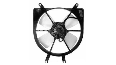 GMV radiator electroventilator Honda Civic, Iv/V 11.1995-02.2001 Benzina, tip climatizare Cu/fara AC, cutie Manuala, dimensiune 300mm. plastic, Aftermarket