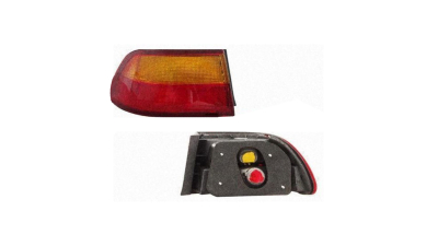 Stop spate lampa Honda Civic Coupe (Eg/Ej), 10.91-12.95, Honda Civic Sdn (Eg/Eh9), 10.91-10.95, spate,fara omologare, cu elementul reflectorizant suplimentar ( lateral ) ; exterior, 33550-SR4-A01; 33551SR4G01, Stanga