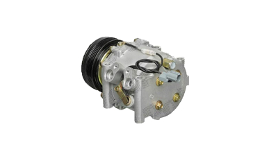 Compresor aer conditionat Honda Civic, 1995-2001, motorizare 1.4, /1, 5/1, 6 benzina, rola curea 105 mm, 4 caneluri, tip Sanden: TRS90