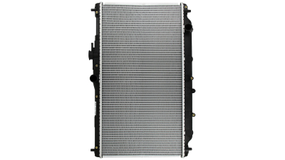 Radiator racire Honda Accord, 11.1989-10.1998 1,8 74/85kw; 2,0 77/85/98/100kw, Rover 618 03.1995-12.1998 1,8 85kw; Benzina, Manual, cu/fara AC, tip Denso, diametru intrare/iesire 32/32mm, 668x350x16, Cupru/Plastic KOYO