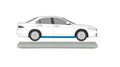 Piesa de reparatie prag Honda Accord (Cf/Cg/Ch/Cl) Sedan (Eu), 11.1998-12.2002, partea Stanga=Dreapta, inferior; Lungime 1900 mm, Aftermarket