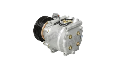 Compresor aer conditionat Honda Civic Hatchback 2001-2005, motorizare 1.4/1, 6, benzina, rola curea 110 mm, 6 caneluri, tip Sanden: TRSA90