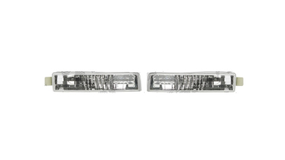 Set lampa semnalizare fata HONDA PRELUDE (BB), 10.1996-12.2001, Taiwan, partea stanga+dreapta, in bara; transparent, argintiu; tuning;