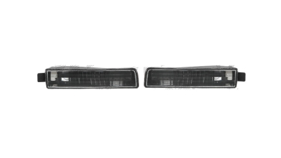 Set lampa semnalizare fata HONDA PRELUDE (BB), 10.1996-12.2001, Taiwan, partea stanga+dreapta, in bara; negru, transparent; tuning;