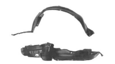 Carenaj roata Honda Prelude (Bb), 10.1996-12.2001, partea Dreapta, Fata, 74101S30000, 3820FP1T