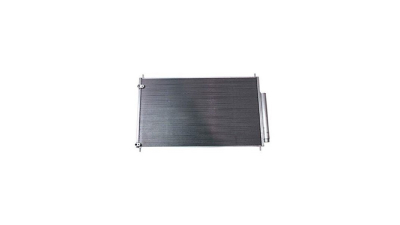 Condensator climatizare Honda Legend IV, 05.2006-12.2012, motor 3.5 V6/3.7 V6, 217 kw benzina, cutie automata, full aluminiu brazat, 715 (675)x405 (390)x16 mm, cu uscator si filtru integrat