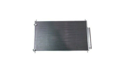 Condensator climatizare Honda Legend IV, 05.2006-12.2012, motor 3.5 V6/3.7 V6, 217 kw benzina, cutie automata, full aluminiu brazat, 705(680)x405(390)x16 mm, cu uscator si filtru integrat