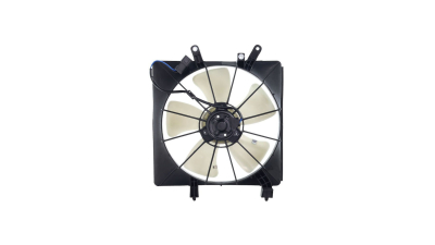 GMV radiator electroventilator Honda Civic Hatchback, 2001-2005 (Motor 1, 4 I 16v 66kw/ 1, 6 I 16v 81kw), Honda Civic Coupe, 2001-2005 Motor 1, 6 I 16v 81kw Benzina, tip climatizare Cu/fara AC, cutie Manuala/ Automata, dimensiune 300mm, plastic, tip Calso