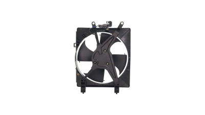 GMV radiator electroventilator Honda Civic Hatchback, 2001-2005 (Motor 1, 4 I 16v 66kw/ 1, 6 I 16v 81kw), Honda Civic Coupe, 2001-2005 Motor 1, 6 I 16v 81kw Benzina, tip climatizare cu AC, cutie Manuala, dimensiune 280mm, plastic, tip Calsonicmm, Aftermar