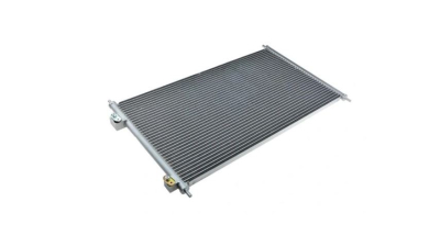 Condensator climatizare Honda Civic Hatchback 01.2002-09.2005, motor 1.7 CTDI, 74 kw diesel, cutie manuala, full aluminiu brazat, 650 (610)x357 (343)x16 mm, fara filtru uscator