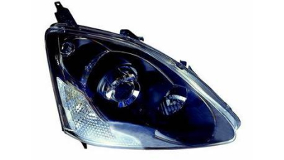 Far Honda Civic Hatchback (Ep/Eu/Ev), 01.2004-09.2005, Electric,tip bec H1+HB3, omologare ECE, fara motoras, gri, Dreapta, marca DEPO