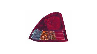 Stop spate lampa Honda Civic Sedan (Es), 01.04-09.05, spate, omologare ECE , cu suport bec, exterior, semnalizare portocalie, 33551-S5B-003, Stanga