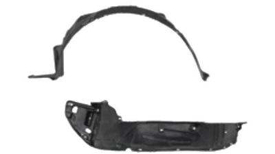 Carenaj roata Honda Civic Sedan (Es), 01.2004-09.2005, partea Dreapta, Fata, 74101S5AJ00, 3828FP1T