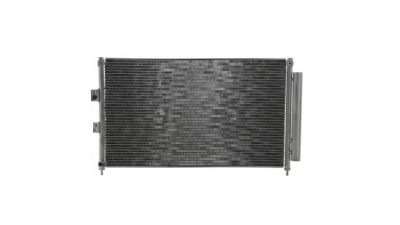 Condensator climatizare Honda Civic Sedan/Coupe, 01.2004-09.2005, motor 1.3, 61 kw benzina/electric, cutie CVT, full aluminiu brazat, 675(625)x380(365)x16 mm, cu uscator si filtru integrat