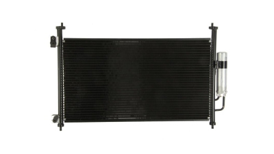 Condensator climatizare Honda Civic, 10.2005-2012, motor 1.4, 63 kw/74kw benzina, 2.2 iCTDI, 103 kw diesel; cutie manuala, full aluminiu brazat, 645(600)x325x16 mm, cu uscator