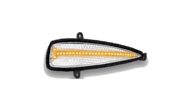 Lampa semnalizare oglinda HONDA CIVIC (FN/FK) (HB), 10.2005-09.2011, partea Stanga, indicator dinamic; LED; alb; tuning;