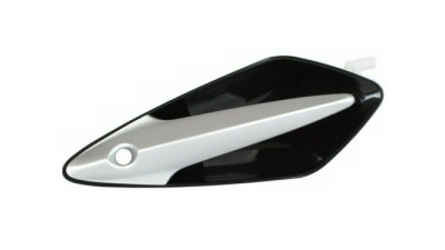 Maner usa exterior Honda Civic (Fn/Fk) (Hb), 10.2005-09.2011, usa fata partea Stanga, negru / primerizat; maner silver, Aftermarket