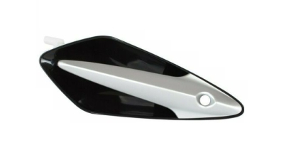 Maner usa exterior Honda Civic (Fn/Fk) (Hb), 10.2005-09.2011, usa fata partea Dreapta, negru / primerizat; maner silver, Aftermarket