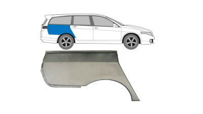 Segment reparatie aripa spate Honda Accord Combi (Eu), 10.2002-03.2008, Combi, partea Dreapta, Aftermarket
