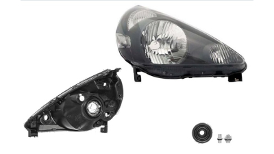 Far Honda Jazz/Fit (Gd), 03.2002-10.2008, fata, Dreapta, H4+W5W+WY21W; electric, DEPO
