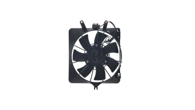 GMV radiator electroventilator Honda Jazz (Ge), 2001-2015, Motorizare 1, 2 57/66kw; 1, 4 61/74kw Benzina, dimensiune 280mm, cu 2 pini, suport de plastic, Aftermarket